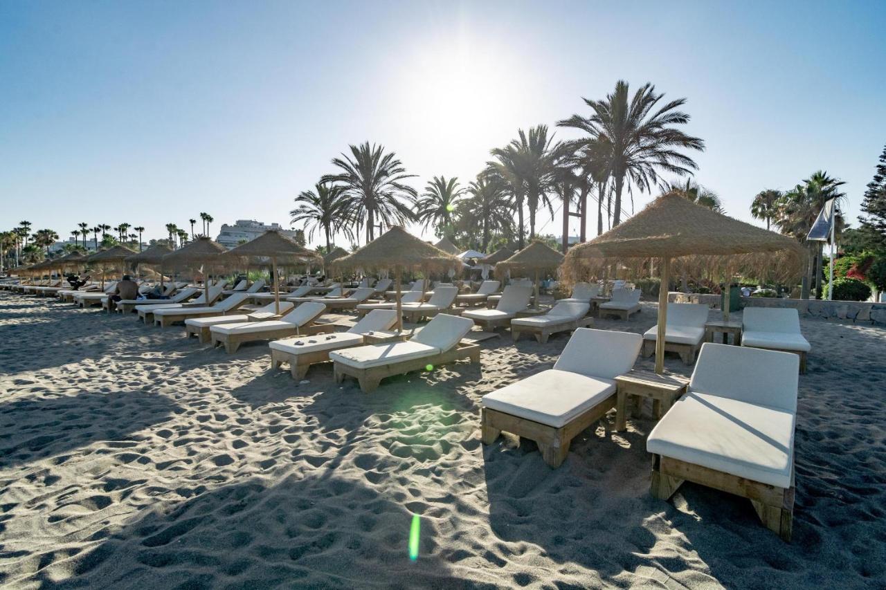 Pr45- Beach Front Apartment Puerto Banus 马尔韦利亚 外观 照片