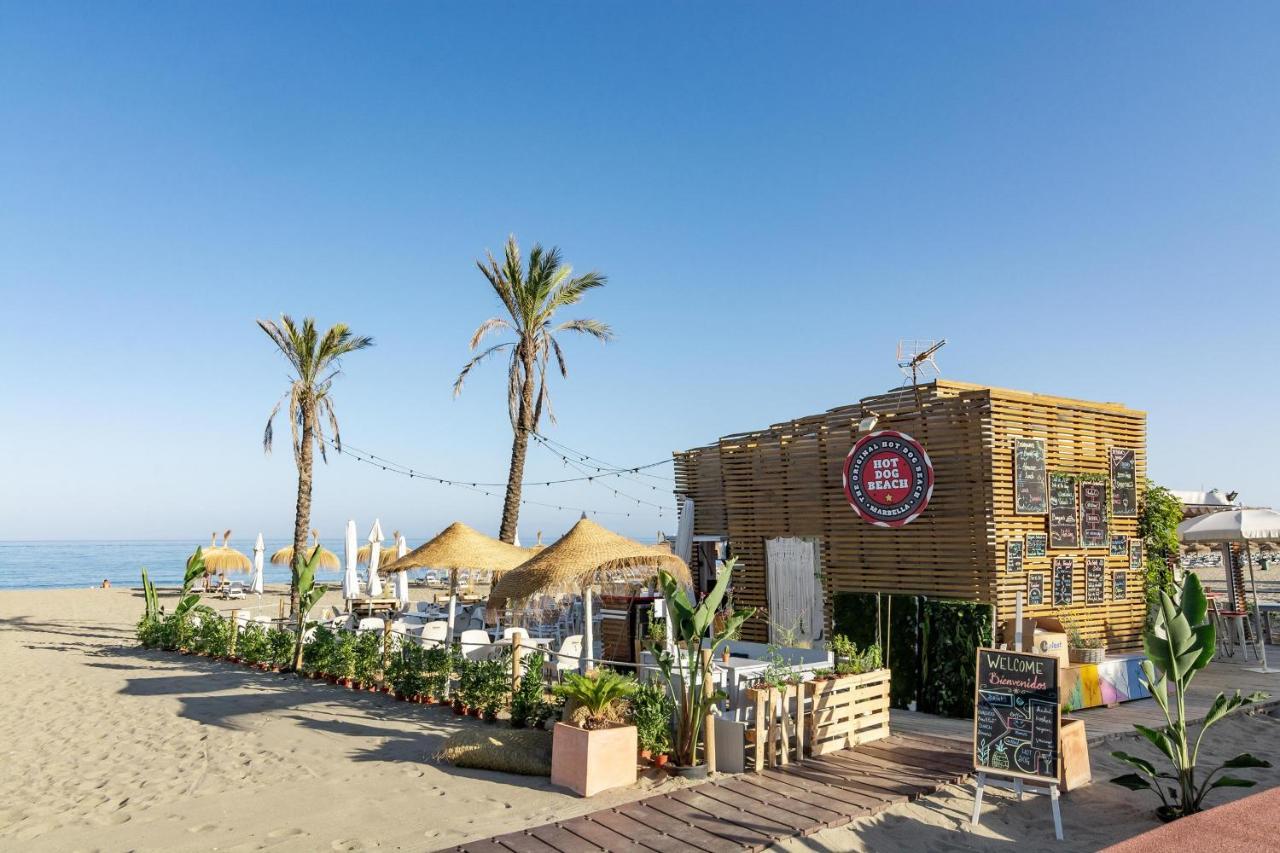 Pr45- Beach Front Apartment Puerto Banus 马尔韦利亚 外观 照片